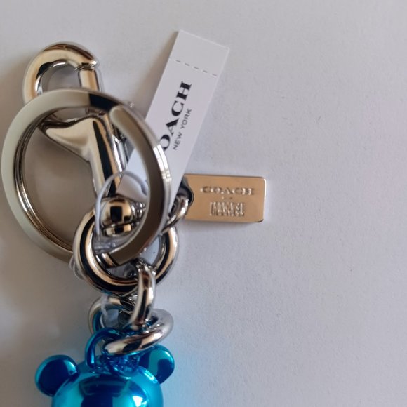 NWT Coach x Marvel Captain America Bear Bag Charm 2755 - Picture 5 of 8